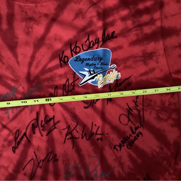 Legendary Blues Cruise 2006 Koko Taylor Signed Shirt - Picture 3 of 8